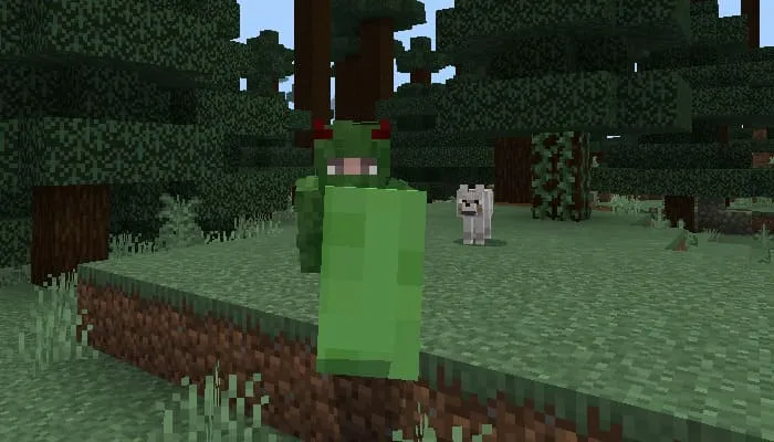Slime shield in Minecraft