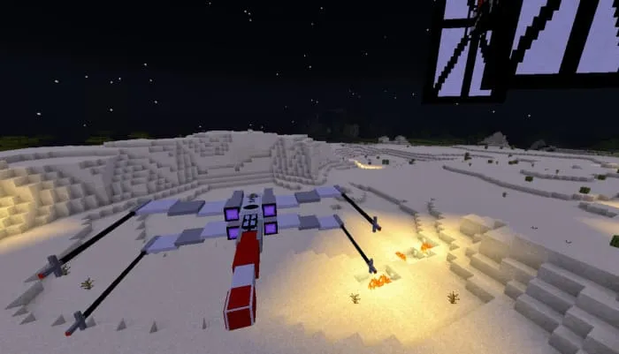 X-wing спереди