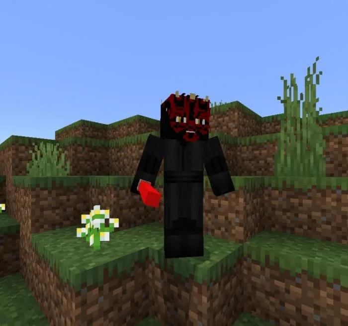 Дарт Мол в Minecraft