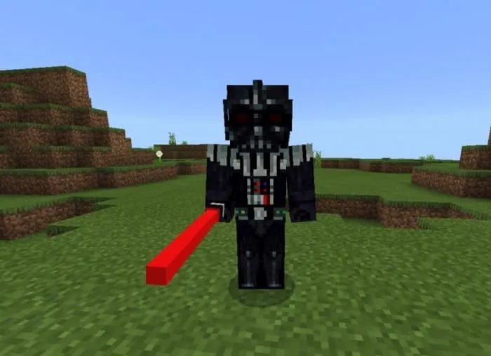 Дарт Вейдер в Майнкрафте