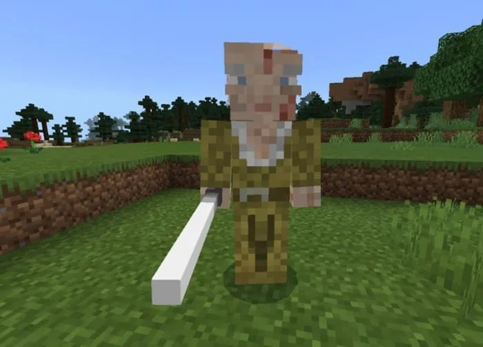 Верховный лидер Сноук в Minecraft PE