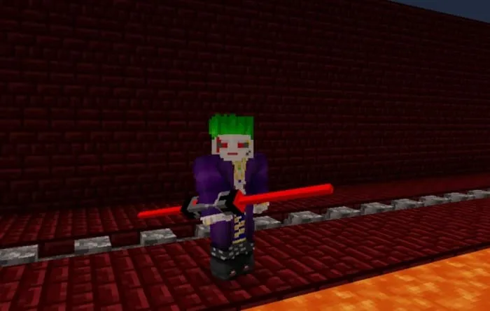 Меч Дарта Мола в Minecraft