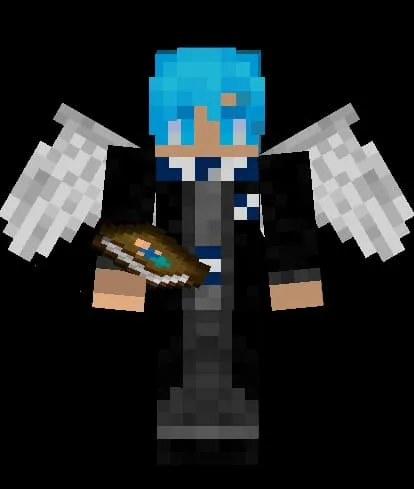 Крылья ангела на скине