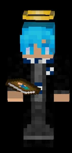 Нимб на голове в Minecraft