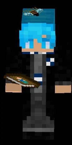 Расчёска на голове в Minecraft