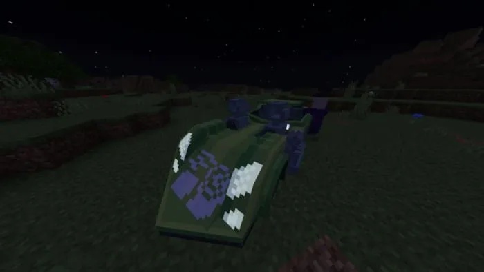 Машина хот вилс ночью