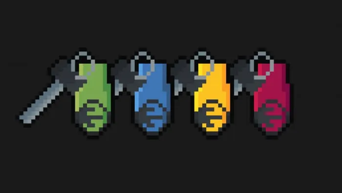 Виды ключей в Minecraft