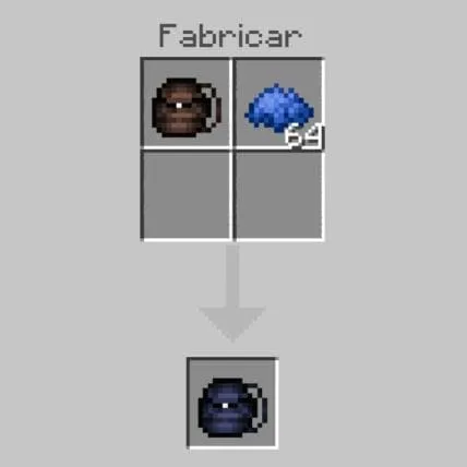 Крафт синего рюкзака