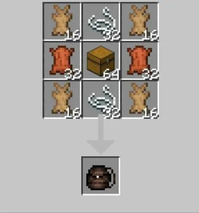 Крафт рюкзака из сундука