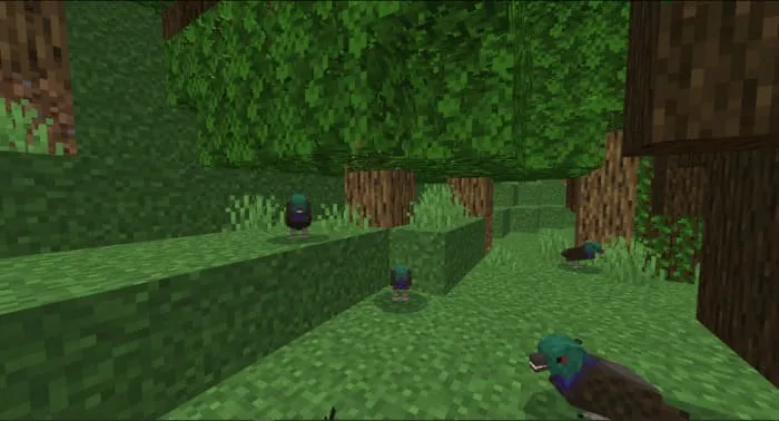 Птица в Minecraft
