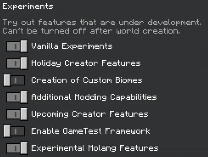 Функции экспериментов в моде