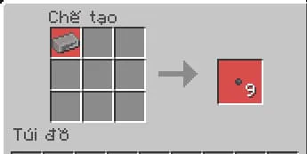 Крафт мушкетной пули из железа
