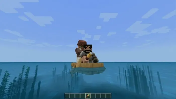 Два игрока на лодке