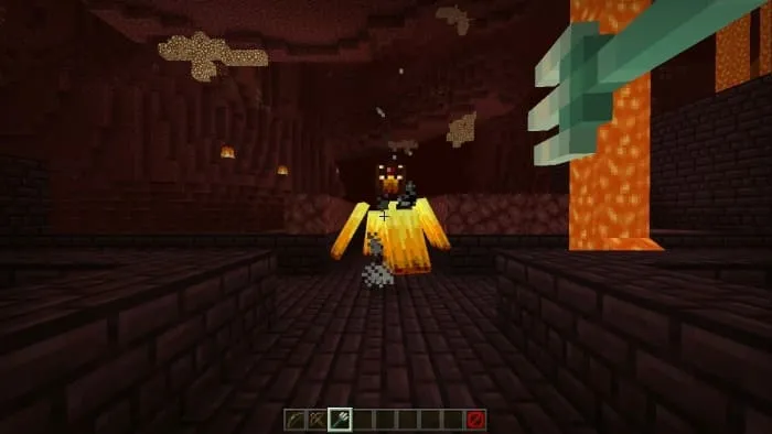 Парящий Инферно включил щит