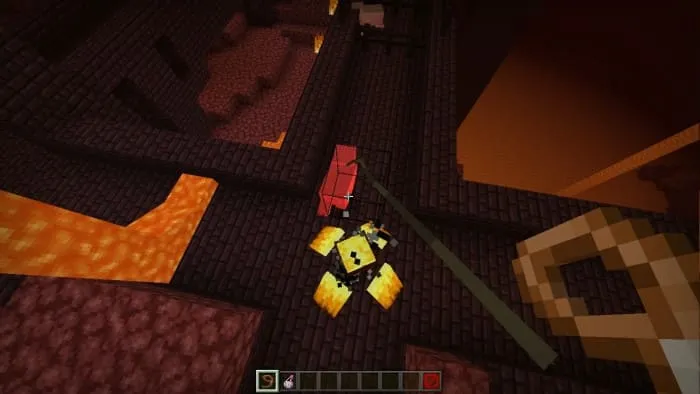 Свинья на поводке в Нижнем мире