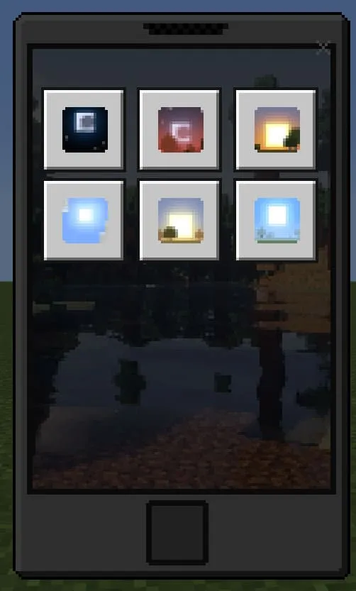 Экран управления временем