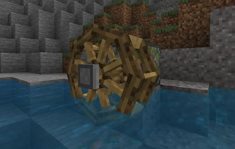 Вид ветряного колеса