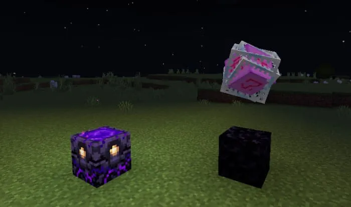 Обсидиановые блоки