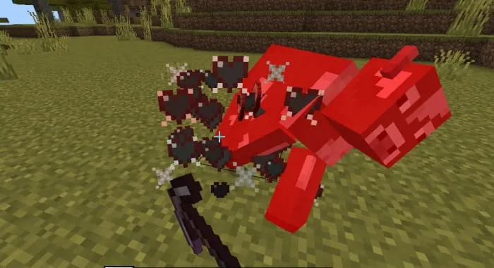 Удар киркой по корове