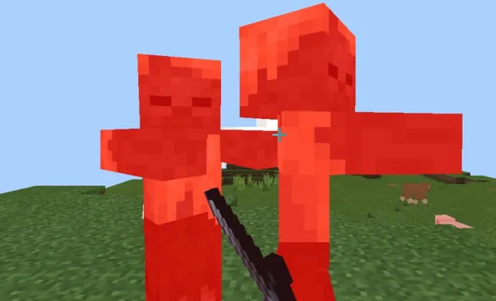 Удар по нескольким зомби