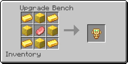 Крафт тотема Пиглина