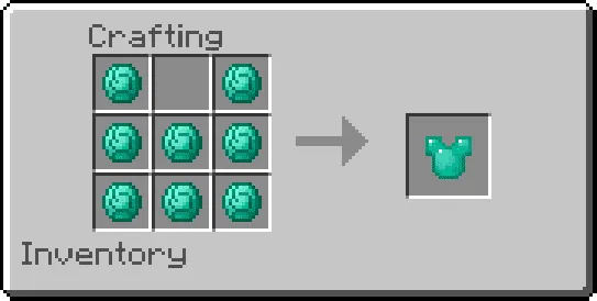 Крафт нагрудника из лонсдейлита