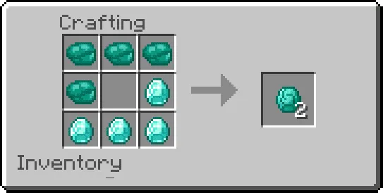 Крафт лонсдейлитового камня