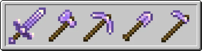 Инструменты из аметиста