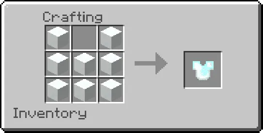 Крафт замерзшего нагрудника