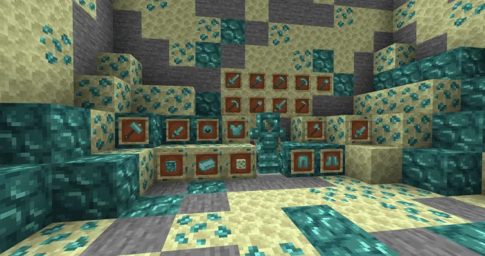 Предметы и блоки из эфириума