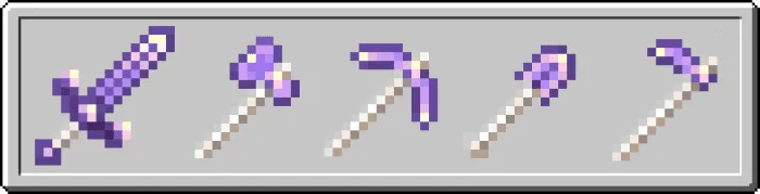 Аметисто-кварцевые инструменты