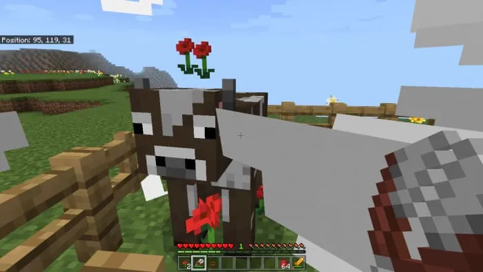 Ножницы и корова