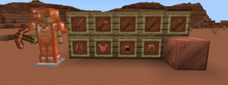 Медные инструменты и броня