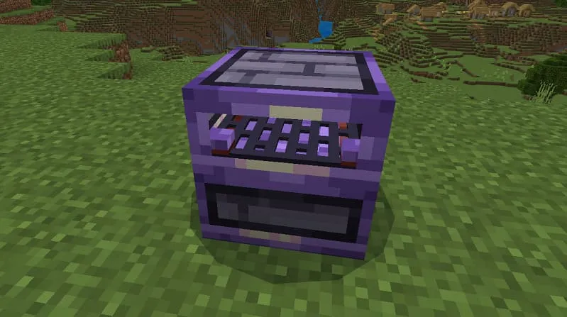 Вид аметистовой печки