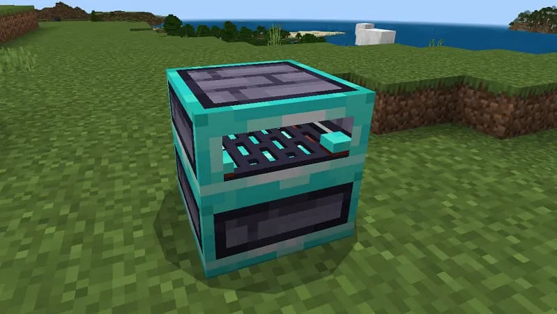 Вид алмазной печки