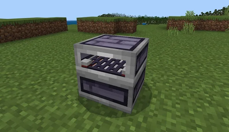 Вид железной печки