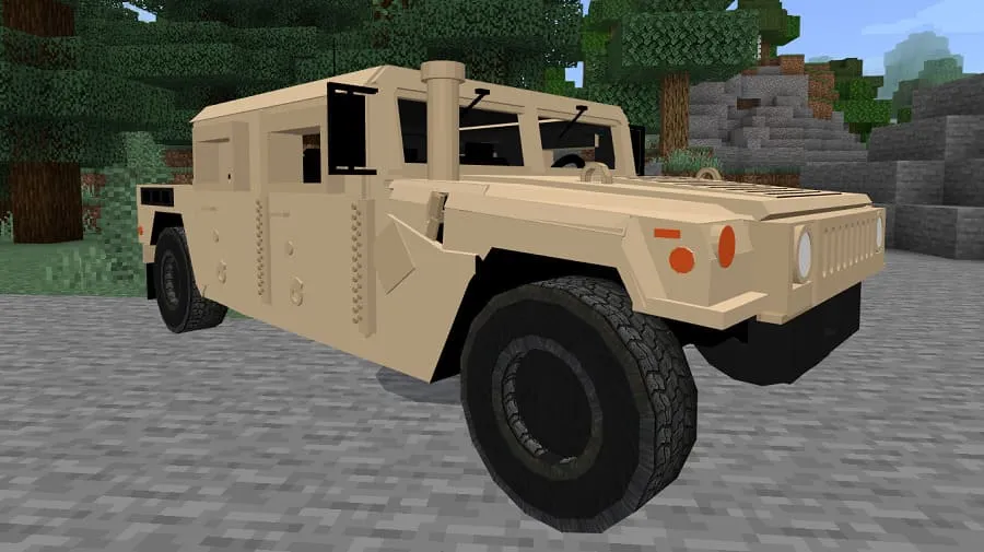 Вид хаммер спереди