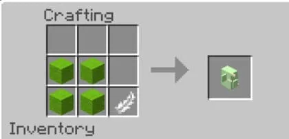 Крафт зеленого плюшевого пингвина