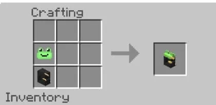 Крафт пингвина с шапкой лягушки