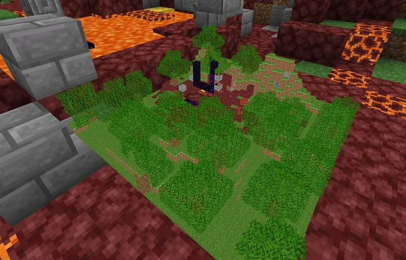 Мини портал на карте в 3D