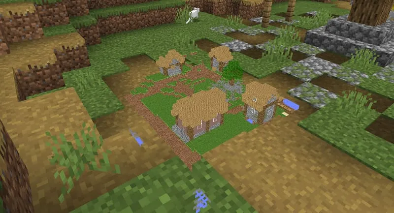 Мини деревня