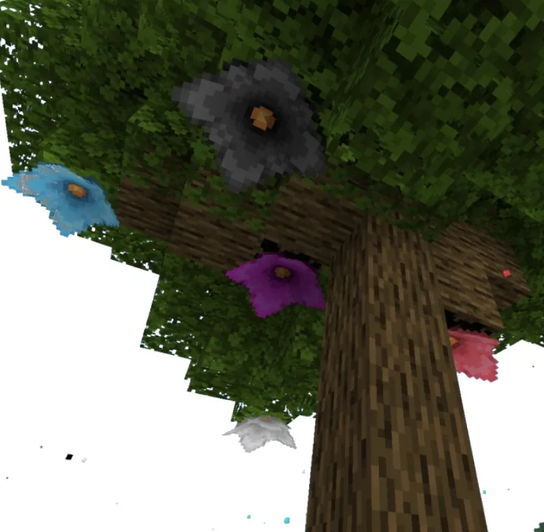 Спороцвет на дереве