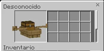 Инвентарь лодки с сундуком