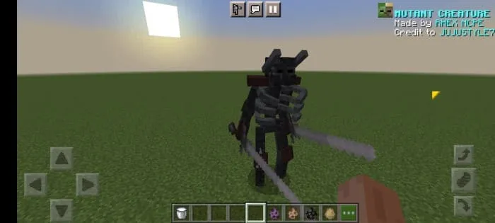 Мутант скелет иссушитель