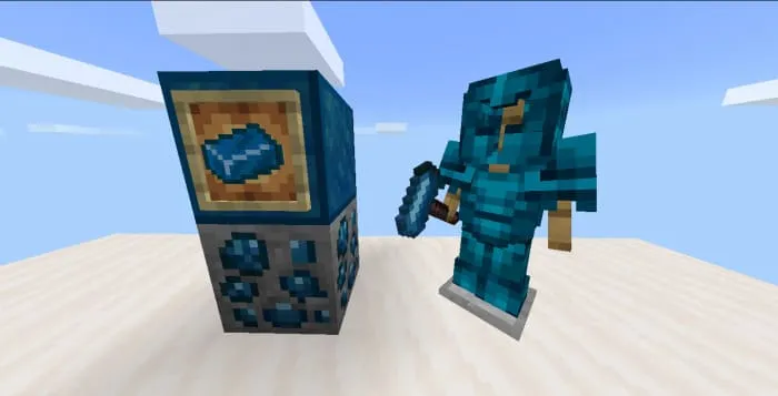 Кобальтовая руда в Minecraft