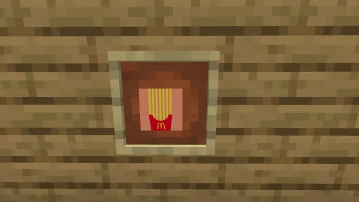 Картошка в рамке