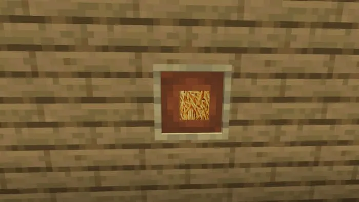 Блок картошки в рамке