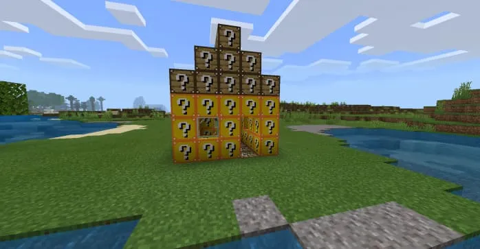 Дом из блоков удачи