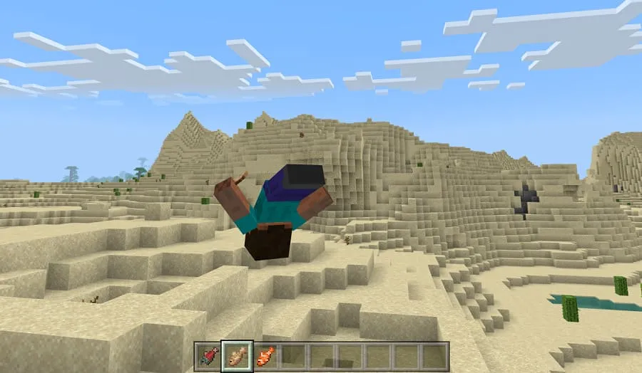 Анимация сальто назад