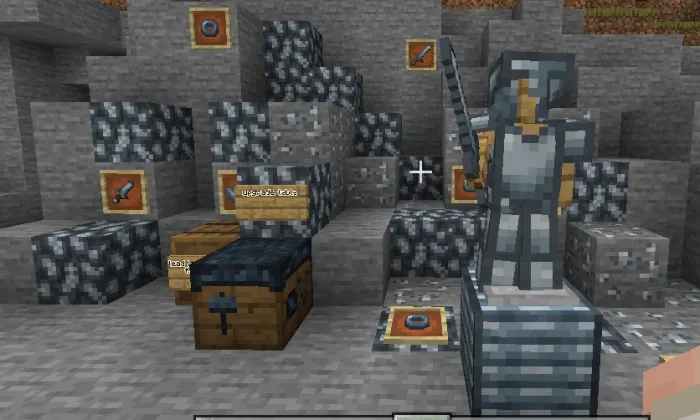 Свинцовая руда и предметы